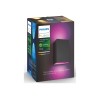 Philips Hue WCA Resonate Outdoor Wall Lantern, Black | 8 W | 2000-6500 Hue White Colour Ambiance
