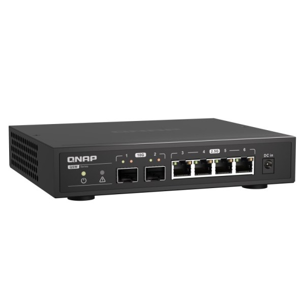 QNAP QSW-2104-2S network switch Unmanaged 2.5G ...