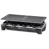Rommelsbacher RCS 1350 raclette grill black/stainless steel | Rommelsbacher