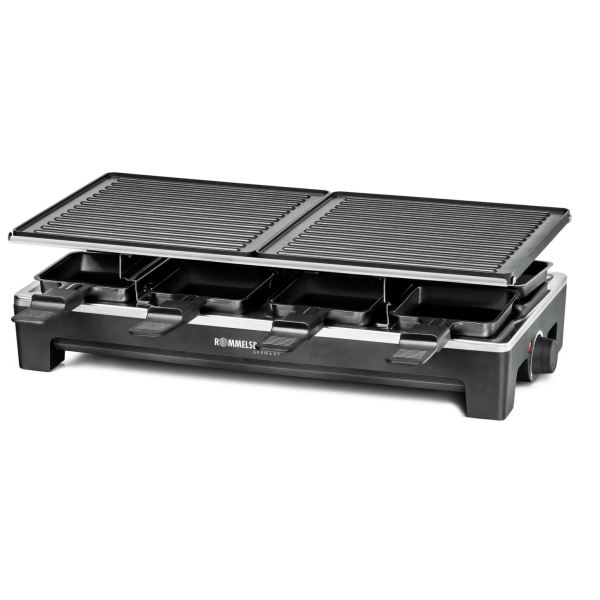 Rommelsbacher RCS 1350 raclette grill black/stainless ...