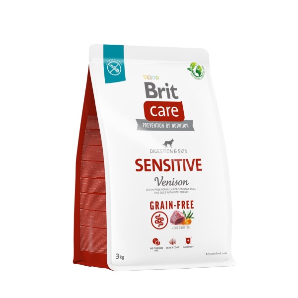BRIT Care Grain-free Sensitive Venison 3kg ...