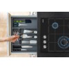 Simfer | Hob | H4.305.HGSSP | Gas on glass | Number of burners/cooking zones 3 | Rotary knobs | Black