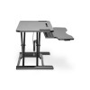 Digitus DA-90380-1 Ergonomic Workspace Riser | 10-50 cm | Maximum load weight 15 kg | Black