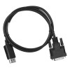 Lanberg CA-DPDV-10CU-0010-BK video cable adapter 1 m DisplayPort DVI-D Black