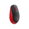 Logitech | Full size Mouse | M190 | Wireless | USB | Red