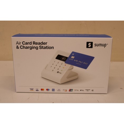 SALE OUT. SumUp Air Bundle Air Card Reader & Charging Station | Air Bundle Air Card Reader & Charging Station | 800604901 | DEMO