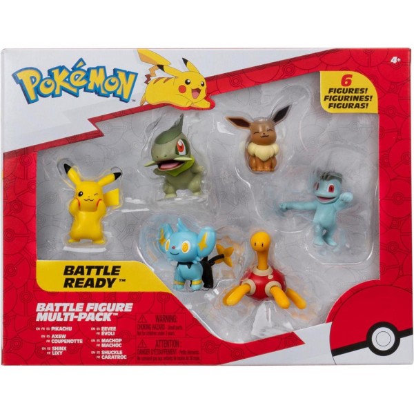Figurka Pokemon Figurki Bitewne 6-Pak Seria ...