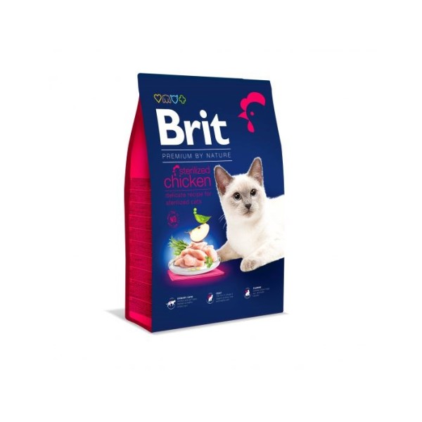 BRIT PREMIUM BY NATURE STERILIZED Dry ...