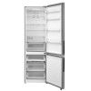Midea Refrigerator | MDRB600MME46 | Energy efficiency class E | Free standing | Combi | Height 201 cm | No Frost system | Fridge net capacity 313 L | Freezer net capacity 130 L | Display | 35 dB | Stainless steel
