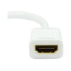 Logilink | Adapter Mini DisplayPort to HDMI with Audio: | Grey | Mini DisplayPort | HDMI A | 0.1 m