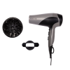 Remington Hair Dryer | D3190S | 2200 W | Number of temperature settings 3 | Ionic function | Diffuser nozzle | Grey/Black