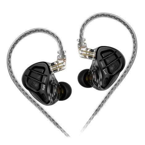 KZ ZAR NO MIC - in-ear headphones, black and gold