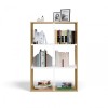 MALAX 2X3 ARTISAN/WHITE BOOKCASE