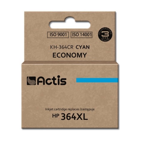 Actis KH-364CR ink (replacement for HP 364XL CB323EE; Standard; 12 ml; cyan)