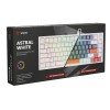 Savio ASTRAL WHITE JADE keyboard Gaming USB QWERTY US International