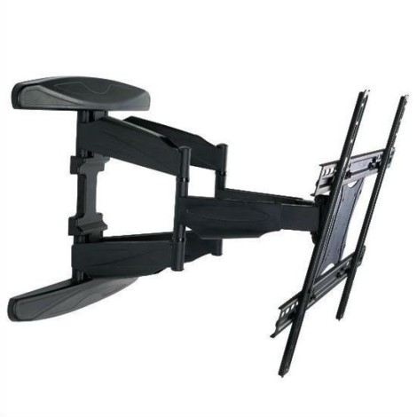 Techly 40-80 Ultra Slim Full Motion LCD TV Wall Mount Bracket Black" ICA-PLB 172L