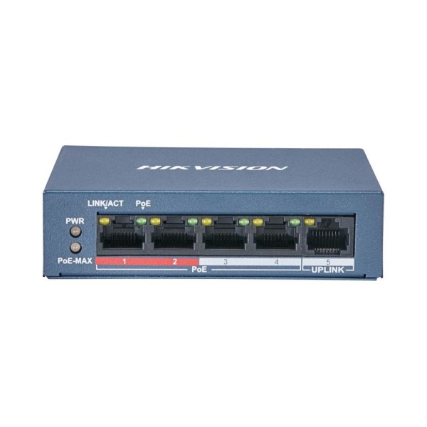 SWITCH POE HIKVISION DS-3E0105P-E/M(B)