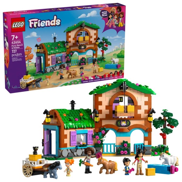 LEGO FRIENDS 42654 Pony Ranch & ...