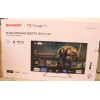 Sharp | 65GP7265E | 65 | Smart TV | Google TV | UHD | DAMAGED PACKAGING, THE FRAME IS DAMAGED ON THE LEFT SIDE