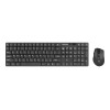 Natec | Keyboard and Mouse | Stringray 2in1 Bundle | Keyboard and Mouse Set | Wireless | Batteries included | US | Black | Wireless connection