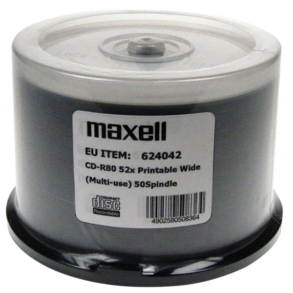 MAXELL CD-R 700MB 50 pcs. 52x80 ...