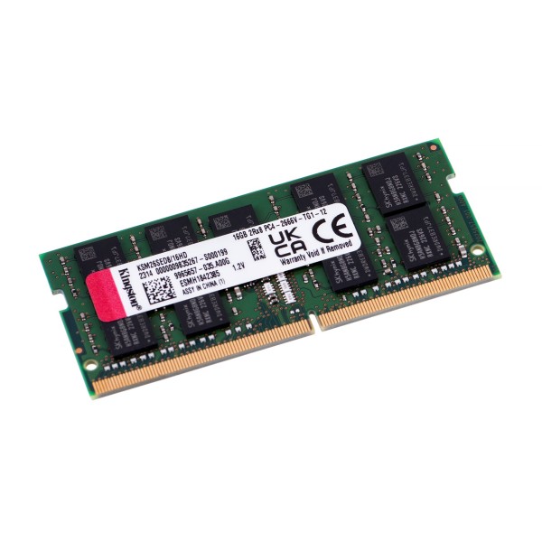 Kingston SODIMM ECC 16GB DDR4 2Rx8 ...