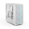 Fractal Design Case | Epoch XL | White TG RGB Clear Tint | ATX | Power supply included No