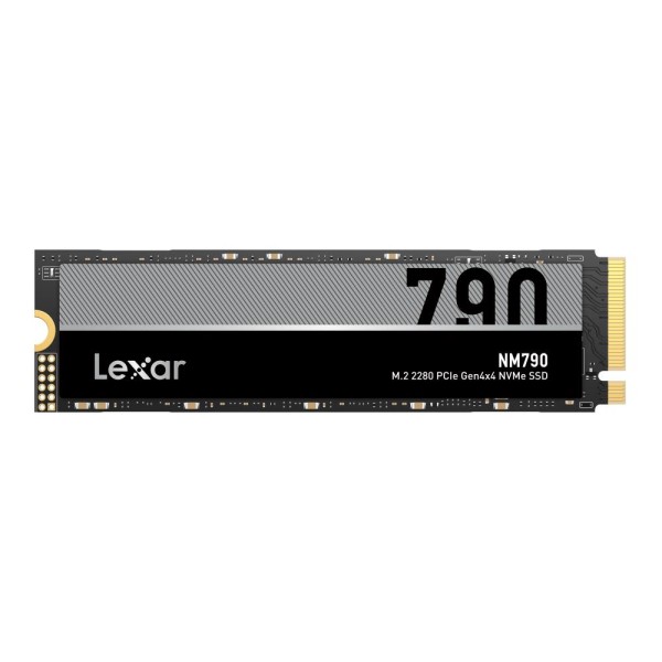 SSD|LEXAR|NM790|2TB|M.2|PCIe Gen4|NVMe|Write speed 6500 MBytes/sec|Read speed ...