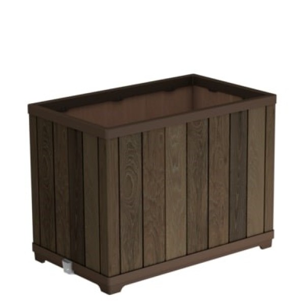 Donica ogrodowa w kolorze walnut 261035 ...