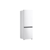 LG GBBSJ10ESW Refrigerator, E, Free-standing, Combi, Height 1.86 m, Net fridge 220 L, Net freezer 113 L, White