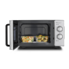 Caso | Ceramic Microwave Oven with Grill | MG 25 Ecostyle | Free standing | 25 L | 900 W | Grill | Silver