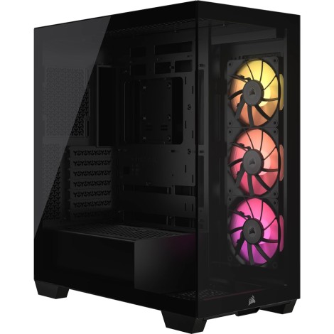 Corsair PC Case | iCUE LINK 3500X RGB | Black | Mid-Tower | Power supply included No | ATX