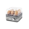 Caso E9 egg cooker 8 egg(s) 400 W Stainless steel, Transparent