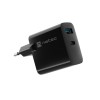 NATEC RIBERA GAN CHARGER 1x USB-A + 1x USB-C 45W BLACK