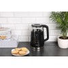 ELDOM C530 NEVO electric kettle 1.7 L 2200 W Black, Transparent