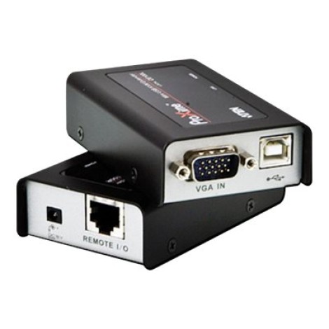 Aten USB VGA Cat 5 Mini KVM Extender (1280 x 1024@100m) | Aten | Extender | USB VGA Cat 5 Mini KVM Extender