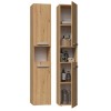Topeshop NEL I ARTISAN bathroom storage cabinet Oak