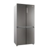 Haier Side by side Refrigerator HCR3818ENMD (467L; dark inox)