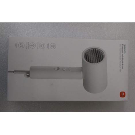 SALE OUT. Xiaomi Compact Hair Dryer H101 (White) EU | Xiaomi Compact Hair Dryer | H101 EU | 1600 W | Number of temperature settings 2 | White | DEMO, DIRTY