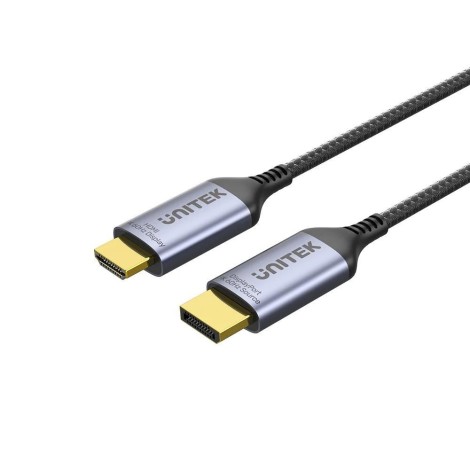 UNITEK CABLE DISPLAYPORT 1.4 TO HDMI 2.1, 8K, 1.8M