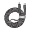 CABLE USB-C TO LIGHTNING 1.2M/GREY PS6107 RIVACASE