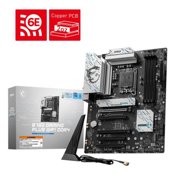 MSI B760 GAMING PLUS WIFI DDR4 ...