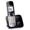 Panasonic | Cordless | KX-TG6811FXB | Built-in display | Caller ID | Black | Conference call | Phonebook capacity 120 entries | Speakerphone | Wireless connection