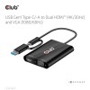 I/O ADAPTER USB-C TO HDMI/VGA/CSV-1611 CLUB3D