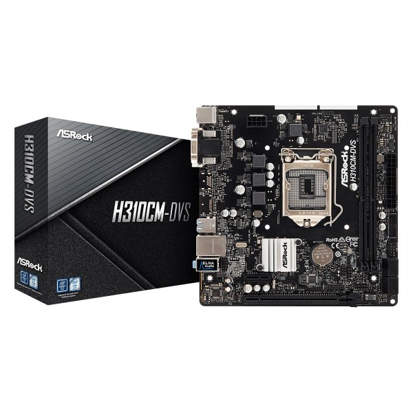 Asrock H310CM-DVS Intel® H310 LGA 1151 ...