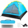 TOURIST TENT 2-PERSON ALPENAIR IGLO CAMPING WATERPROOF MOSQUITO NET