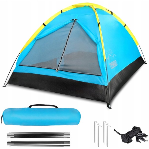 TOURIST TENT 2-PERSON ALPENAIR IGLO CAMPING ...