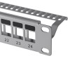 Lanberg PPKS-1024-S patch panel 1U