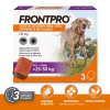 FRONTPRO Flea and tick tablets for dog (>25-50 kg) - 3x 136mg