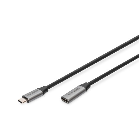 Digitus | USB-C/M to USB-C/F Extension Cable | DB-300230-010-S | USB-C to USB-C USB C, plug | USB-C jack